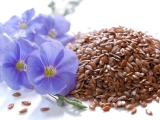 Flaxseeds are healthy fats