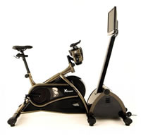 The interactive exercise bike
