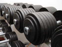 Lift heavy weights to build more strength