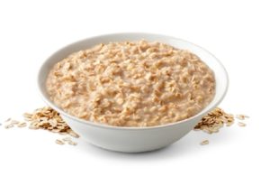 Oatmeal is high in carbs